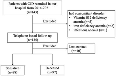 Erythrocyte Indices in Creutzfeldt–Jakob Disease Predict Survival Time